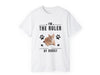 a white t - shirt with an image of a cat that says i&#39;m