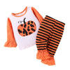 SkipStars 2 Piece Pumpkin Top & Trouser Set