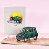 Personalized 3D Handmade SUV Car Pop Up Greeting Cards - Perfect for Thinking of You, Congrats, Birthdays, & Thank You