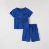 Short Sleeve Dinosaur Pattern T-shirt And Short Boys Set