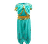 Princess Jasmine Inspired Girls Dress